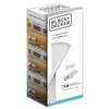 Black & Decker Voice-Enabled Smart Under Cabinet Lighting Kit, 4-Bar Adjustable White Light, 9” LEDUC9-4CCT-ACK